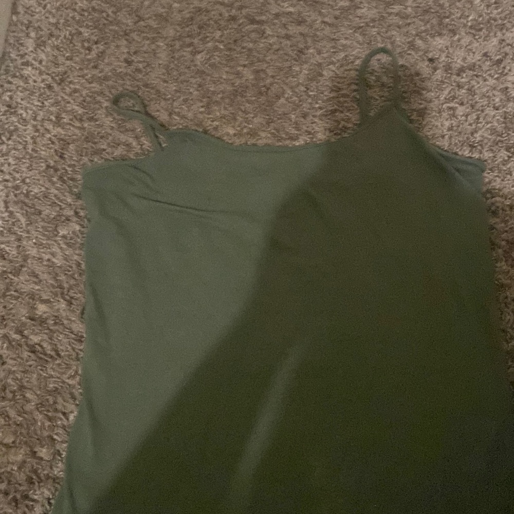 Green Tank Top.
